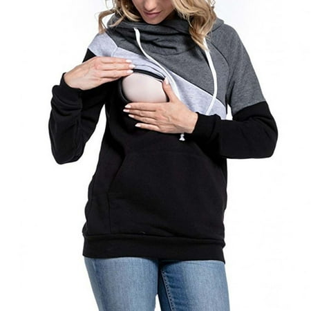 Pregnant Maternity Breastfeeding Long Sleeve Tops For Women Ladies Maternity Long Sleeve Breastfeeding Hooded Hooded Sweater Maternity Wear
Pregnant Maternity Breastfeeding Long Sleeve Tops For Women Ladies Maternity Long Sleeve Breastfeeding Hooded Hooded Sweater Maternity Wear