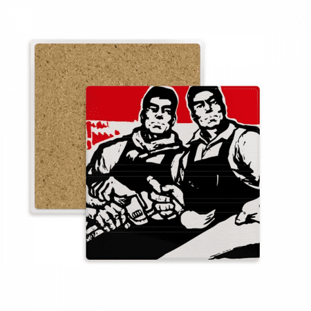 Writing Brush Spanner Worker China Square Coaster Cup Mat Mug Subplate Holder Insulation Stone
Writing Brush Spanner Worker China Square Coaster Cup Mat Mug Subplate Holder Insulation Stone