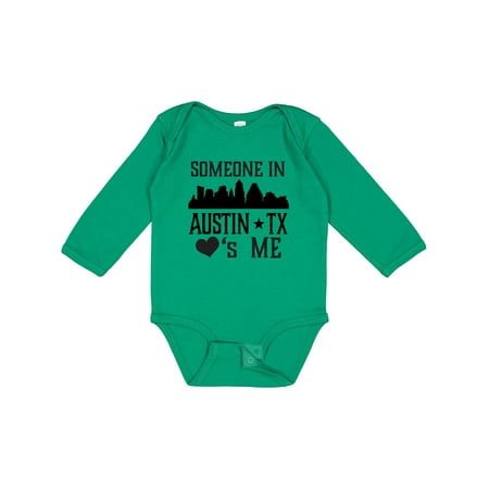 Inktastic Austin Texas Someone Loves Me Skyline Gift Baby Boy or Baby Girl Long Sleeve Bodysuit
Inktastic Austin Texas Someone Loves Me Skyline Gift Baby Boy or Baby Girl Long Sleeve Bodysuit