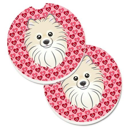 Carolines Treasures BB5277CARC Pomeranian Set of 2 Cup Holder Car Coasters Large multicolor
Carolines Treasures BB5277CARC Pomeranian Set of 2 Cup Holder Car Coasters Large multicolor
