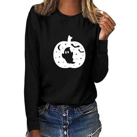 Women s Casual Crewneck Plus Size Loose Fit Oversize Lightweight Soft Pullover Blouse Evil Graphic Print Sweatshirt Halloween Luminous Fluorescent Green Long Sleeve T-Shirt Top
Women s Casual Crewneck Plus Size Loose Fit Oversize Lightweight Soft Pullover Blouse Evil Graphic Print Sweatshirt Halloween Luminous Fluorescent Green Long Sleeve T-Shirt Top
