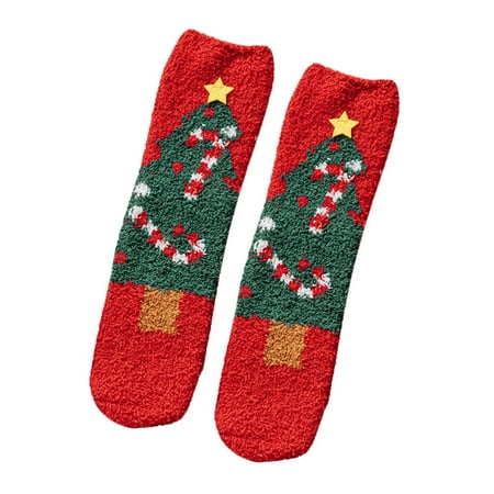 Casual Winter Coral Santa Christmas Deer Head Socks Womens Cotton Arch Support Socks
Casual Winter Coral Santa Christmas Deer Head Socks Womens Cotton Arch Support Socks