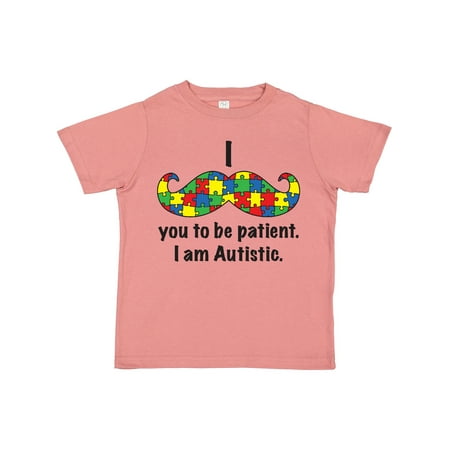 Inktastic I Mustache You to Be Patient. I Am Autistic. Gift Toddler Boy or Toddler Girl T-Shirt
Inktastic I Mustache You to Be Patient. I Am Autistic. Gift Toddler Boy or Toddler Girl T-Shirt