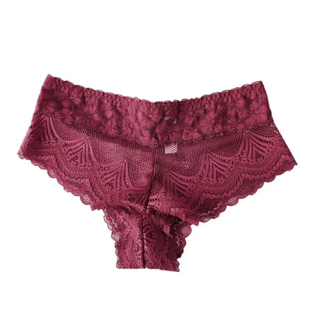 Rovga Women Lace Panty White Perspective Thongs 1 Pcs Soft Panties For Women