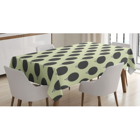 Hedgehog Tablecloth Geometric Hedgehog Pattern on an Off White Backdrop Abstract Animal Rectangular Table Cover for Dining Room Kitchen 60 X 90 Inches Grey Dark Taupe and Cream by Ambesonne
Hedgehog Tablecloth Geometric Hedgehog Pattern on an Off White Backdrop Abstract Animal Rectangular Table Cover for Dining Room Kitchen 60 X 90 Inches Grey Dark Taupe and Cream by Ambesonne