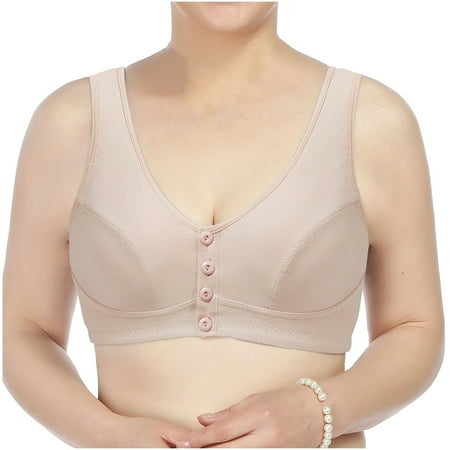 Clearance Sports Bra Women Comfortable Breathable Plus Size Bra Intimates Solid Buttons Underwear
Clearance Sports Bra Women Comfortable Breathable Plus Size Bra Intimates Solid Buttons Underwear