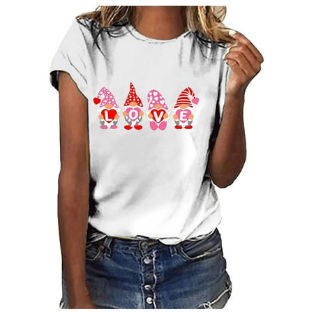 White Blouse for Women Proclub Shirts Fashion Woman Causal Round-Neck Printing Blouse Short Sleeve T-Shirt Tops Proclub Shirts White XXL
White Blouse for Women Proclub Shirts Fashion Woman Causal Round-Neck Printing Blouse Short Sleeve T-Shirt Tops Proclub Shirts White XXL