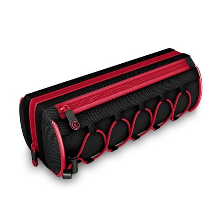 iScholar iQ Bungee Cord Pencil Pouch 8.45 x 4.5 Black (55240-BK)
