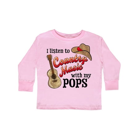 Inktastic I Listen to Country Music with my Pops with Guitar and Hat Gift Toddler Boy or Toddler Girl Long Sleeve T-Shirt
Inktastic I Listen to Country Music with my Pops with Guitar and Hat Gift Toddler Boy or Toddler Girl Long Sleeve T-Shirt