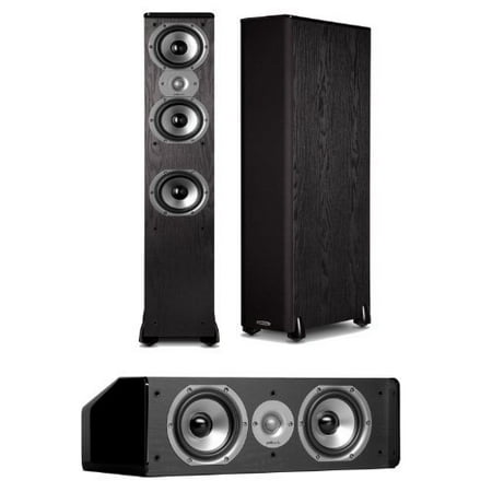 Polk Audio TSi 400 FloorStanding Speaker (Pair) Plus A Polk Audio CS10 Center Channel Speaker