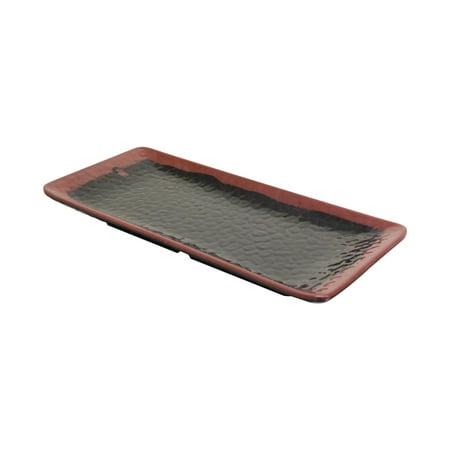 Excellante Tenmoku Melamine Dinnerware Collection 11 1/4 X 5 Rectangular Plate Comes in Dozen
Excellante Tenmoku Melamine Dinnerware Collection 11 1/4 X 5 Rectangular Plate Comes in Dozen