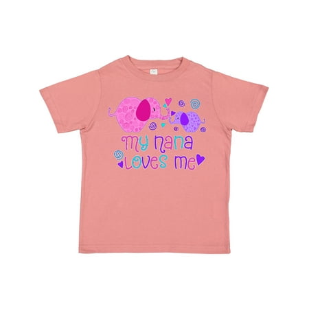 Inktastic My Nana Loves Me- Cute Elephants Boys or Girls Toddler T-Shirt
Inktastic My Nana Loves Me- Cute Elephants Boys or Girls Toddler T-Shirt