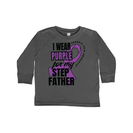 Inktastic Chronic Pain I Wear Purple For My Step Father Gift Toddler Boy or Toddler Girl Long Sleeve T-Shirt
Inktastic Chronic Pain I Wear Purple For My Step Father Gift Toddler Boy or Toddler Girl Long Sleeve T-Shirt