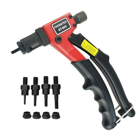 Rivet Nut M3 M4 M5 M6 Manual Single Hand Rivet Riveting Tools Set