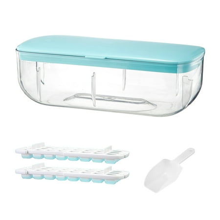 Buodes Ice Cube Tray Ice Maker Silicone Ice Tray Box Pudding Jelly Chocolate Making Mold Box with Ice Shovel Ice Cream
Buodes Ice Cube Tray Ice Maker Silicone Ice Tray Box Pudding Jelly Chocolate Making Mold Box with Ice Shovel Ice Cream