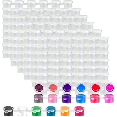 120 Strip 720 Pots 3Ml Empty Paint Strips Paint Container Strips Cup Pots Clear Plastic Storage Containers for Classroom
120 Strip 720 Pots 3Ml Empty Paint Strips Paint Container Strips Cup Pots Clear Plastic Storage Containers for Classroom