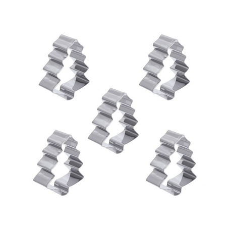NUOLUX 5pcs Santa Tree Shape Cookie Cutters Stainless Steel DIY Biscuits Mold Kitchen Baking Tool Mold Fondant Cake Mold Accessary for Handcraft Making Baking
NUOLUX 5pcs Santa Tree Shape Cookie Cutters Stainless Steel DIY Biscuits Mold Kitchen Baking Tool Mold Fondant Cake Mold Accessary for Handcraft Making Baking