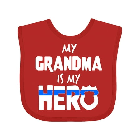 Inktastic My Grandma is my Hero Police Officer Family Gift Baby Boy or Baby Girl Bib
Inktastic My Grandma is my Hero Police Officer Family Gift Baby Boy or Baby Girl Bib
