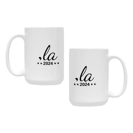 Hanmun Comma La Ceramic Mug Kamala Harris 2024 Coffee Cup Large 15oz Election USA President White
Hanmun Comma La Ceramic Mug Kamala Harris 2024 Coffee Cup Large 15oz Election USA President White