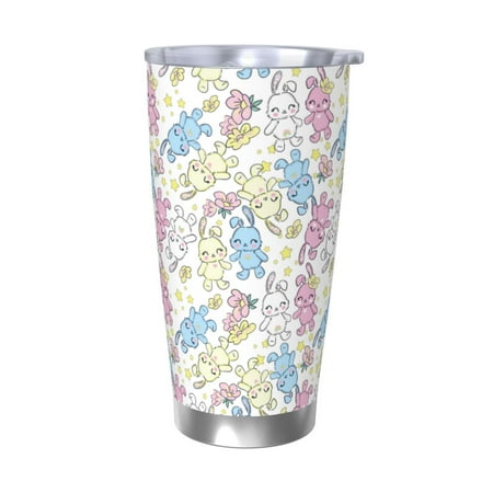 Uemuo Cartoon Bunny Print Travel Coffee Mug 20oz Double-walled Car Cup Stainless Steel Insulated Tumbler Leak-proof Travel Cup Reusable Straw Car Cup-Without Straw
Uemuo Cartoon Bunny Print Travel Coffee Mug 20oz Double-walled Car Cup Stainless Steel Insulated Tumbler Leak-proof Travel Cup Reusable Straw Car Cup-Without Straw