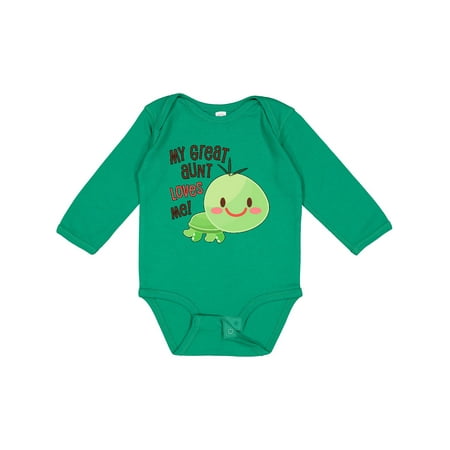 Inktastic My Great Aunt Loves Me- Cute Turtle Gift Baby Boy or Baby Girl Long Sleeve Bodysuit
Inktastic My Great Aunt Loves Me- Cute Turtle Gift Baby Boy or Baby Girl Long Sleeve Bodysuit