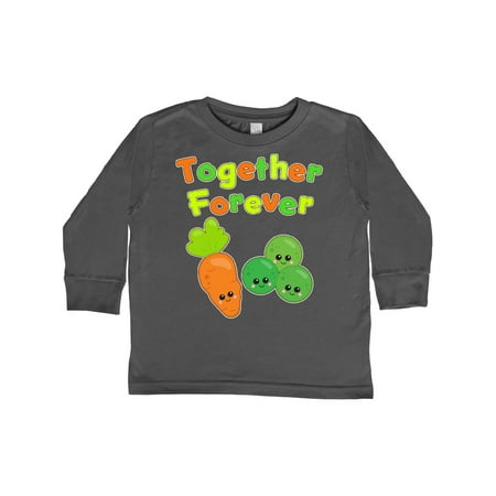 Inktastic Together Forever- Peas and Carrots Gift Toddler Boy or Toddler Girl Long Sleeve T-Shirt
Inktastic Together Forever- Peas and Carrots Gift Toddler Boy or Toddler Girl Long Sleeve T-Shirt