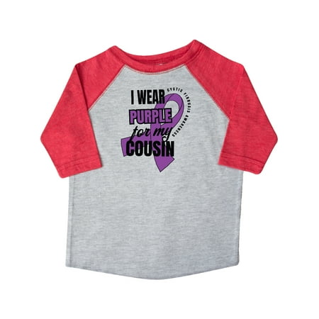 Inktastic I Wear Purple For My Cousin Cystic Fibrosis Awareness Gift Toddler Boy or Toddler Girl T-Shirt
Inktastic I Wear Purple For My Cousin Cystic Fibrosis Awareness Gift Toddler Boy or Toddler Girl T-Shirt