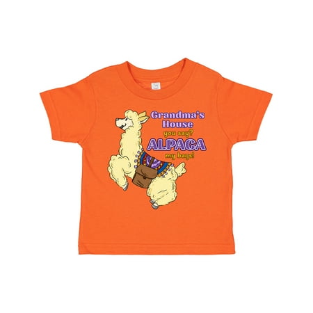 Inktastic Cute Jumping Alpaca-Grandma s House You Say ALPACA My Bags! Gift Toddler Boy or Toddler Girl T-Shirt
Inktastic Cute Jumping Alpaca-Grandma s House You Say ALPACA My Bags! Gift Toddler Boy or Toddler Girl T-Shirt