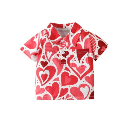 Genuiskids 1-6 Years Toddler Girls Boys Summer Casual Shirt Short Sleeve Heart/Rabbit/Clover Print Button Tops
Genuiskids 1-6 Years Toddler Girls Boys Summer Casual Shirt Short Sleeve Heart/Rabbit/Clover Print Button Tops