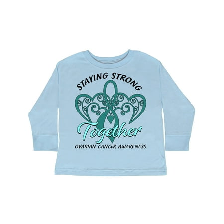 Inktastic Ovarian Cancer Awareness Staying Strong Together Gift Toddler Boy or Toddler Girl Long Sleeve T-Shirt
Inktastic Ovarian Cancer Awareness Staying Strong Together Gift Toddler Boy or Toddler Girl Long Sleeve T-Shirt