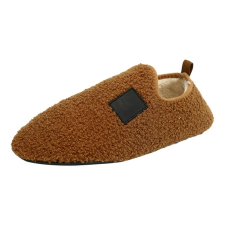 Men And Women Couples Winter Solid Colour Home Indoor Cotton Slippers Soft Bottom Package With Thickened Velvet Warm Slippers
Men And Women Couples Winter Solid Colour Home Indoor Cotton Slippers Soft Bottom Package With Thickened Velvet Warm Slippers