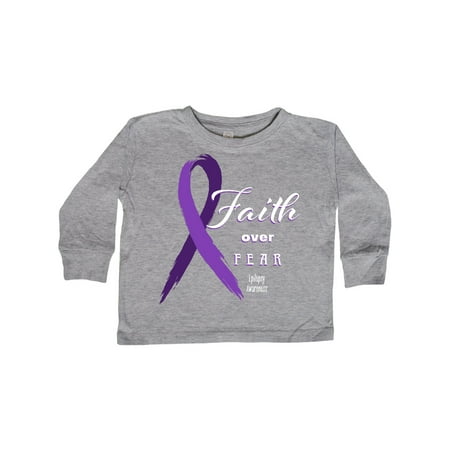 Inktastic Faith Over Fear Epilepsy Awareness with Purple Ribbon Gift Toddler Boy or Toddler Girl Long Sleeve T-Shirt
Inktastic Faith Over Fear Epilepsy Awareness with Purple Ribbon Gift Toddler Boy or Toddler Girl Long Sleeve T-Shirt