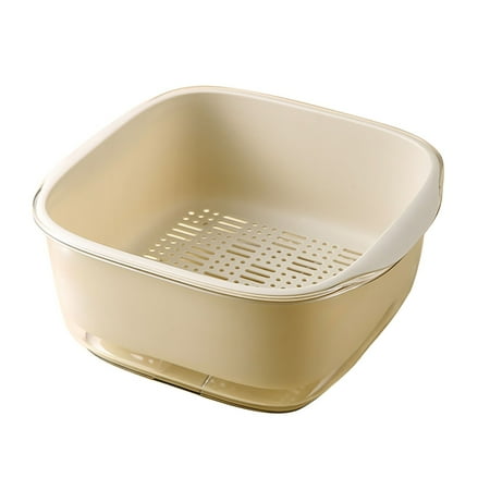 Scrub Brush Small over Sink Rack Organizer Kitchen Strainer Colander Bowl Set Double Layer Fruits Vegetable Washing Basket Drain Bowls For Cleaning Washing Dish Drying Rack in Sink Large
Scrub Brush Small over Sink Rack Organizer Kitchen Strainer Colander Bowl Set Double Layer Fruits Vegetable Washing Basket Drain Bowls For Cleaning Washing Dish Drying Rack in Sink Large