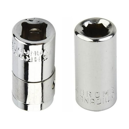 2 Pcs 1/4\ Square Drive To 1/4\ Hex Socket Bits Converter Screwdriver Bit Adapter
2 Pcs 1/4\ Square Drive To 1/4\ Hex Socket Bits Converter Screwdriver Bit Adapter