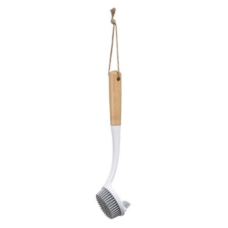 Gwong 2Pcs Labor-saving Cleaning Brush Long Handle Sturdy Pot Cleaner Brush with Hanging Hole Kitchen Supplies
Gwong 2Pcs Labor-saving Cleaning Brush Long Handle Sturdy Pot Cleaner Brush with Hanging Hole Kitchen Supplies