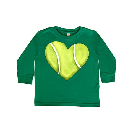 Inktastic Tennis Ball in Heart Gift Toddler Boy or Toddler Girl Long Sleeve T-Shirt
Inktastic Tennis Ball in Heart Gift Toddler Boy or Toddler Girl Long Sleeve T-Shirt