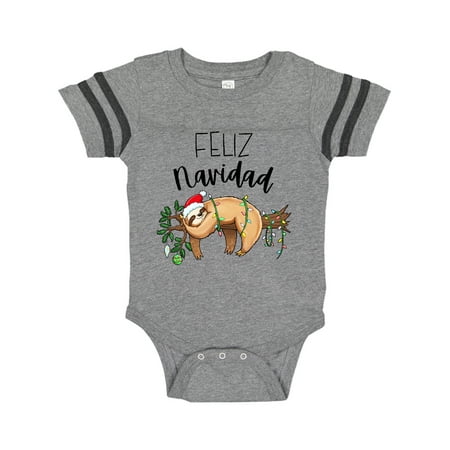 Inktastic Feliz Navidad Cute Christmas Sloth in Hat and Lights Gift Baby Boy or Baby Girl Bodysuit
Inktastic Feliz Navidad Cute Christmas Sloth in Hat and Lights Gift Baby Boy or Baby Girl Bodysuit