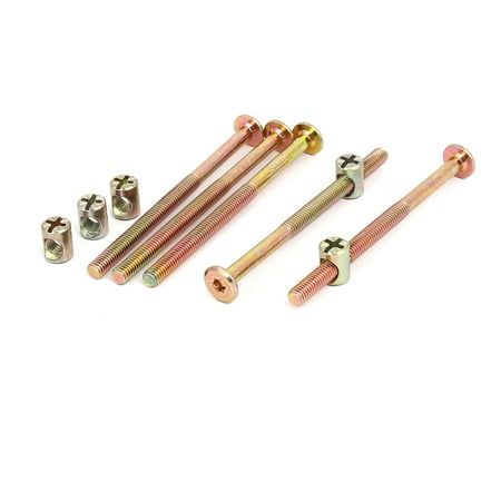 Unique Bargains M6x90mm Hex Socket Drive Head Furniture Connecting Bolts w Nuts 5 Sets
Unique Bargains M6x90mm Hex Socket Drive Head Furniture Connecting Bolts w Nuts 5 Sets