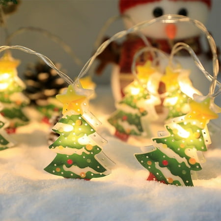 Christmas Lights Set LED Xmas Tree/Snowman/Santa/Clown Shape Pendant Lights Lights for Party Supplies
Christmas Lights Set LED Xmas Tree/Snowman/Santa/Clown Shape Pendant Lights Lights for Party Supplies