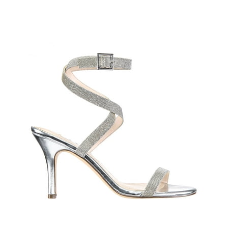 NINA Womens Silver Ankle Strap Padded Vanna Round Toe Stiletto Buckle Leather Dress Sandals 7.5 M
NINA Womens Silver Ankle Strap Padded Vanna Round Toe Stiletto Buckle Leather Dress Sandals 7.5 M