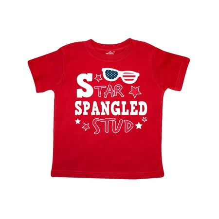 Inktastic Star Spangled Stud with Sunglasses and Stars Gift Toddler Boy Girl T-Shirt
Inktastic Star Spangled Stud with Sunglasses and Stars Gift Toddler Boy Girl T-Shirt