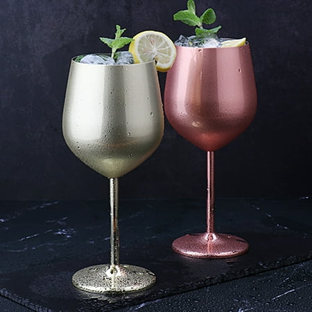 Beechoice 500ml Stainless Steel Wine Glass - Unbreakable Wine Glasses for Travel Camping and Pool - Fancy Unique and Cool Portable Metal Wine Glass for Outdoor Events
Beechoice 500ml Stainless Steel Wine Glass - Unbreakable Wine Glasses for Travel Camping and Pool - Fancy Unique and Cool Portable Metal Wine Glass for Outdoor Events