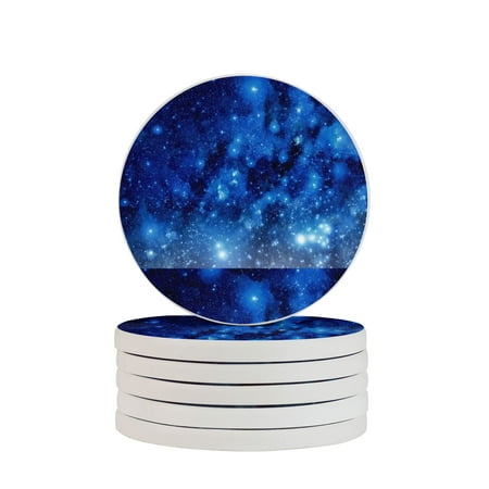 Circular Drink Coasters Set Starry Sky Beautiful Home Decor Diatomite Heat-Resistant Diatomite Protect Table Countertop
Circular Drink Coasters Set Starry Sky Beautiful Home Decor Diatomite Heat-Resistant Diatomite Protect Table Countertop