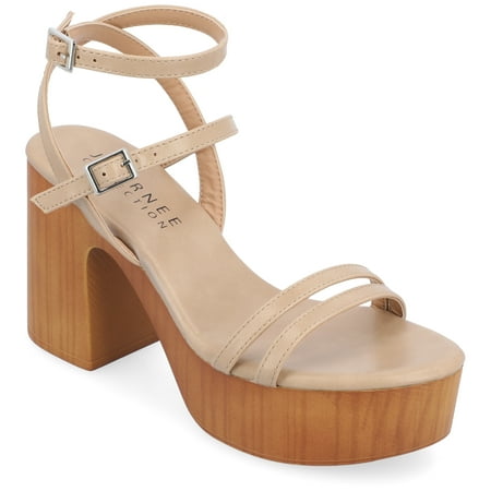 Journee Collection Womens Emerynn Tru Comfort Foam Platform Clog Multi Strap Sandals
Journee Collection Womens Emerynn Tru Comfort Foam Platform Clog Multi Strap Sandals