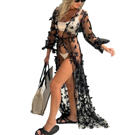Women Lace Sleepwear Solid Color See Through Long Sleeve V-Neck Sexy Nightgown Lingerie One-Piece Clothes
Women Lace Sleepwear Solid Color See Through Long Sleeve V-Neck Sexy Nightgown Lingerie One-Piece Clothes