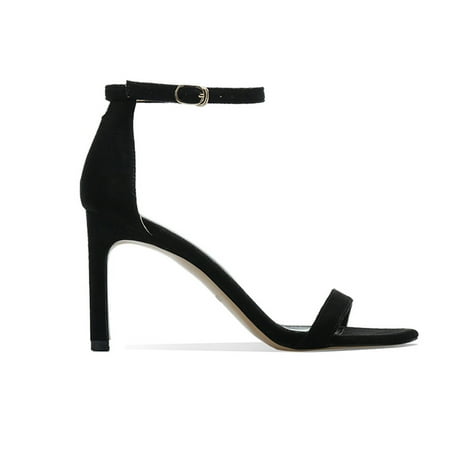 IELGY High-heeled sandals Women s shoes Summer Europe and America Suede One-strip Heel
IELGY High-heeled sandals Women s shoes Summer Europe and America Suede One-strip Heel