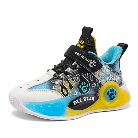 Kid s Basketball Shoes Boys Sneakers Girls Trainers Comfort High Top Basketball Shoes for Boys(Little Kid/Big Kid) White Blue
Kid s Basketball Shoes Boys Sneakers Girls Trainers Comfort High Top Basketball Shoes for Boys(Little Kid/Big Kid) White Blue