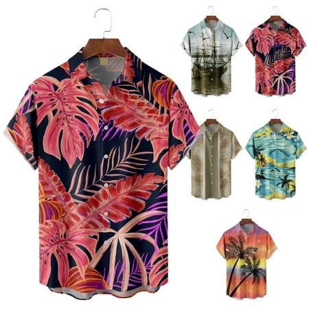 Teens Mens Crewneck Shirt & Top Loose Fit Classic Clothing for Boys 5-14 Years