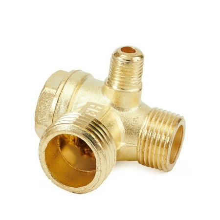 BCLONG 20*16*10mm 3 Port Zinc alloy Air Compressor Check Valve Male Thread Connector
BCLONG 20*16*10mm 3 Port Zinc alloy Air Compressor Check Valve Male Thread Connector