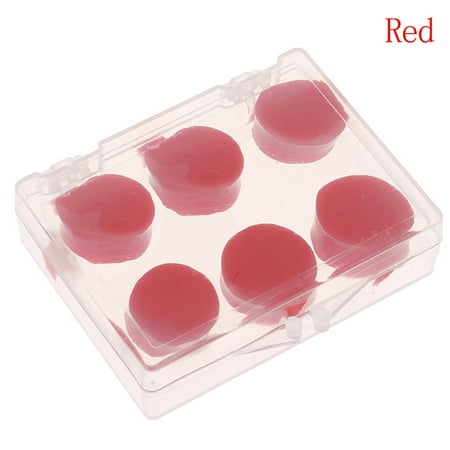 Buytra 6/12PCS Noise Cancelling Soft Silicone Earplugs Flexible Ear Plugs for Swimming Sleeping
Buytra 6/12PCS Noise Cancelling Soft Silicone Earplugs Flexible Ear Plugs for Swimming Sleeping
